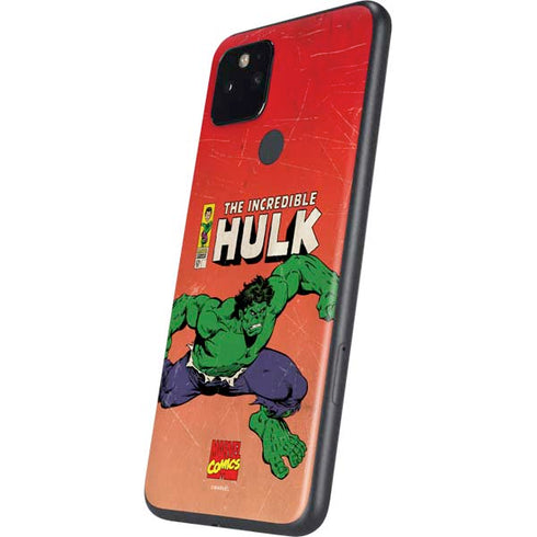 Marvel Classic Comics The Incredible Hulk Google Pixel 5 Skin